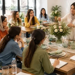 برگزاری کلاس سفره آرایی در اصفهان
